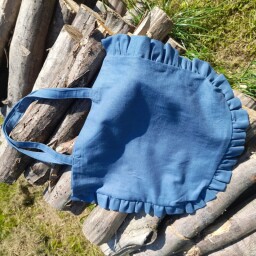 Taška ľanová s volánom