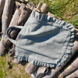 Taška ľanová s volánom